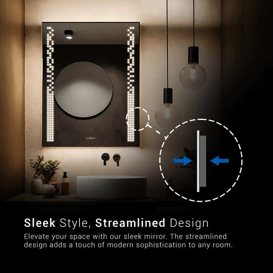 Bathroom Mirror With LED Lights