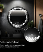 Modern Pristine Round LED Mirror