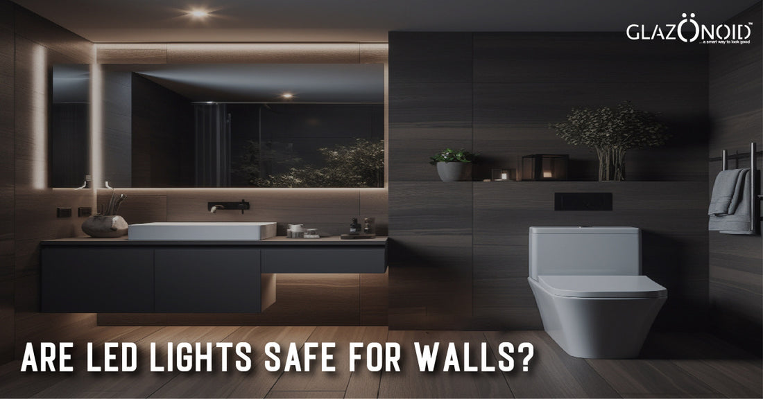 Are LED Mirror Lights Safe for Walls? - Glazonoid