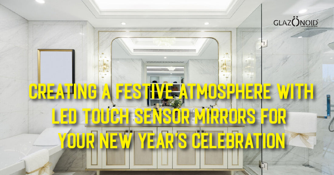 Creating a Festive Atmosphere with LED Touch Sensor Mirrors for Your New Year's Celebration - Glazonoid