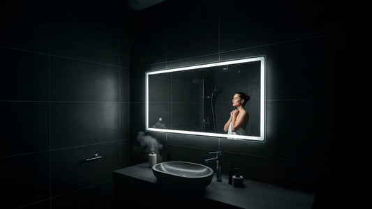 Complete bathroom mirror buying guide for Indian homes - Glazonoid