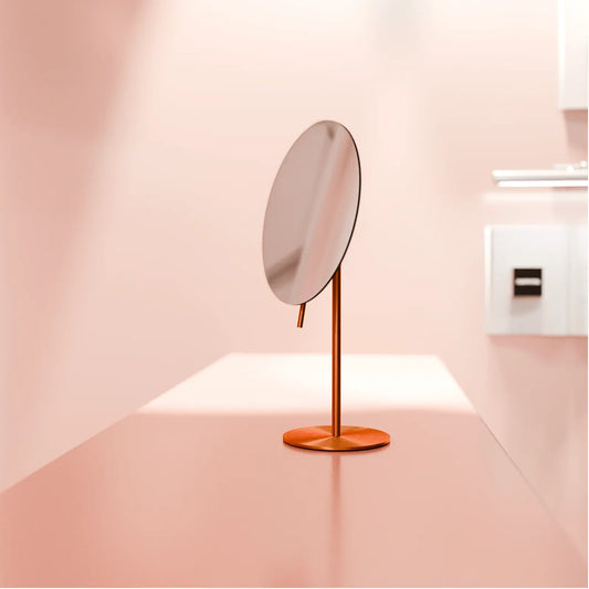 Table Top Mirror | Stainless Steel Design | 3mm Ultra Clear Mirror | Adjustable Viewing Angle