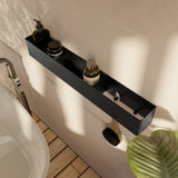 Horizontal Bathroom Organiser | Waterproof SS304 Steel