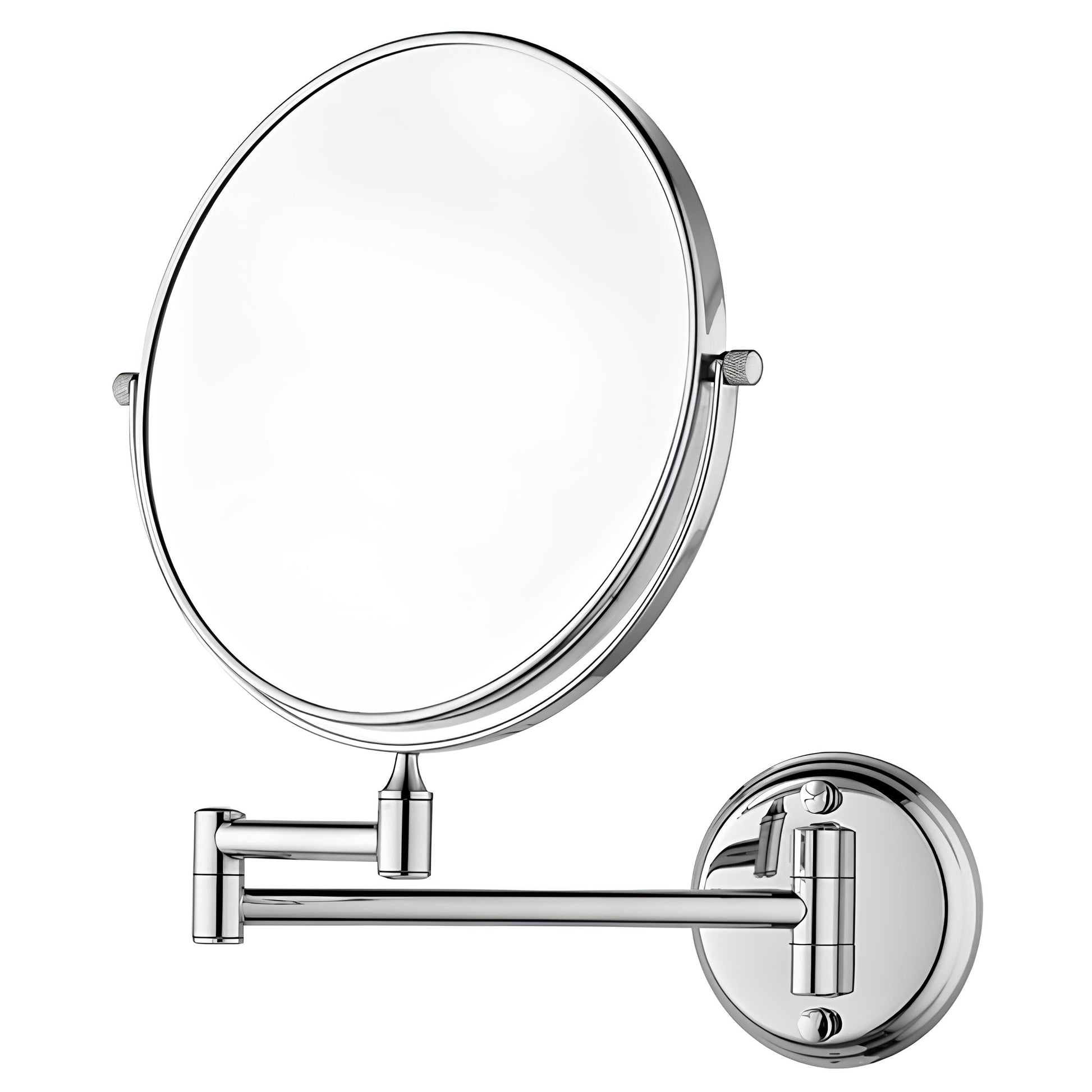 Round Shaving Mirror | 3X-5X Magnification | Chrome Finish - Glazonoid