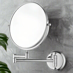 Round Shaving Mirror | 3X Magnification | Chrome Finish