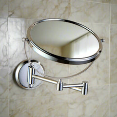 Round Shaving Mirror | 3X Magnification | Chrome Finish