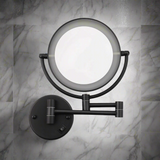 Round Coloured LED Shaving Mirror | 3X Magnification