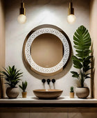 Badge LED Glass Mirror