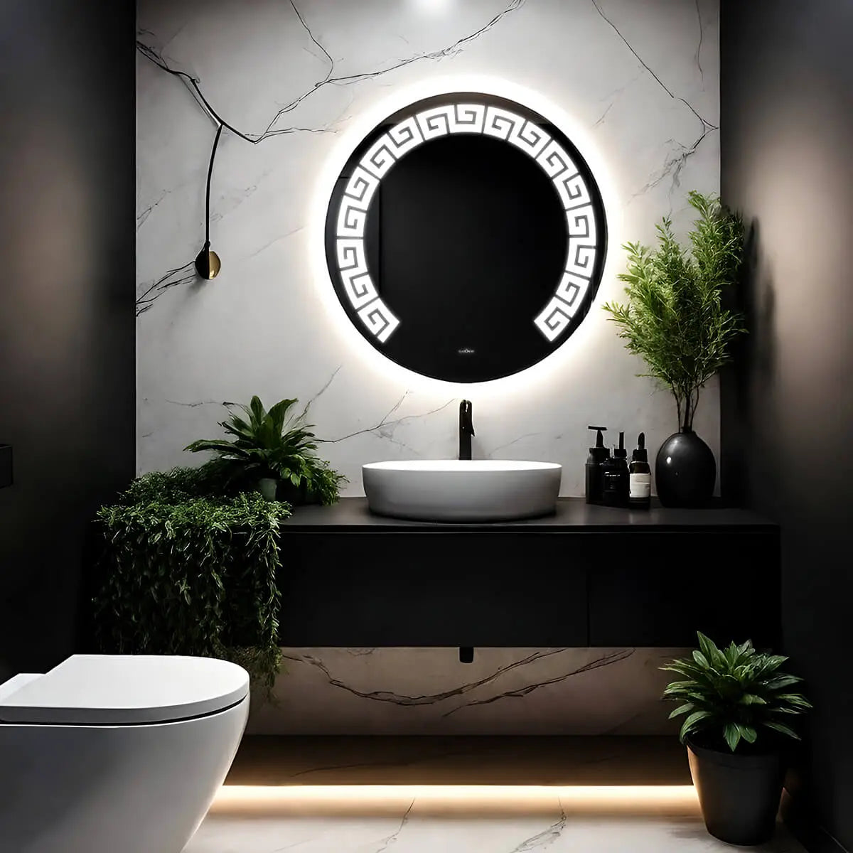 Modern Versace LED Mirror Design