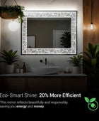 Braid LED Bathroom Mirror