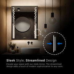 Bathroom Mirror With LED Lights