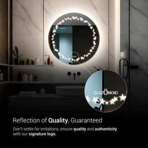Astral Kids LED Mirror | Blinking Stars Design