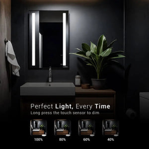 Simple Yet Classic LED Wall Mirror