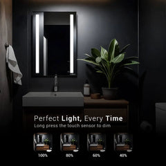 Simple Yet Classic LED Wall Mirror