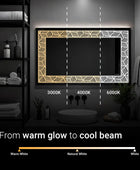 Braid LED Bathroom Mirror