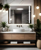 Simple Yet Classic LED Wall Mirror