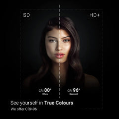 Pebble-Shaped Mirror With Lights | 5-Year Warranty, Premium Quality, Customizable LED Lighting