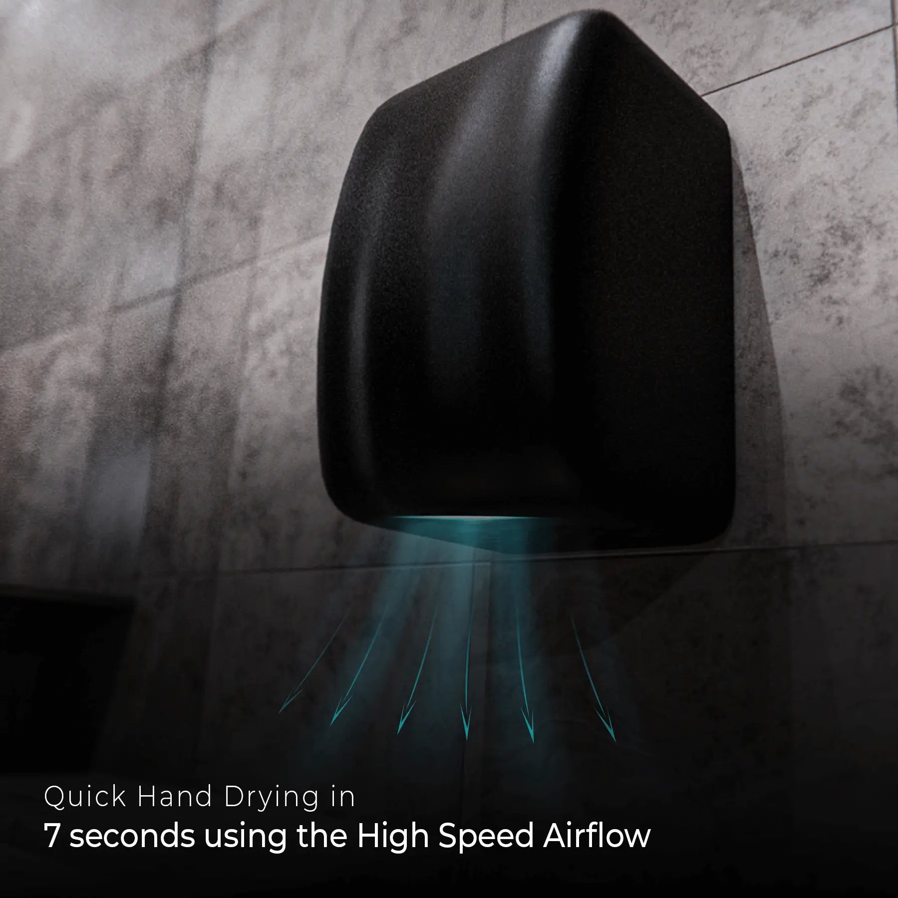 Warm Air hand dryer | UV Germ Killer | Stainless Steel