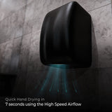 Warm Air hand dryer | UV Germ Killer | Stainless Steel