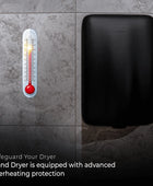 Warm Air hand dryer | UV Germ Killer | Stainless Steel