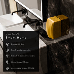 Warm Air hand dryer | UV Germ Killer | Stainless Steel