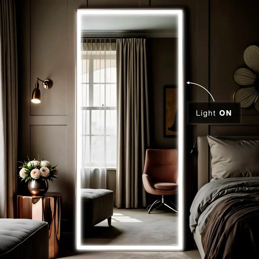 Stainless Steel Framed Mirror | Corrosion Free | Premium Quality | Glazonoid