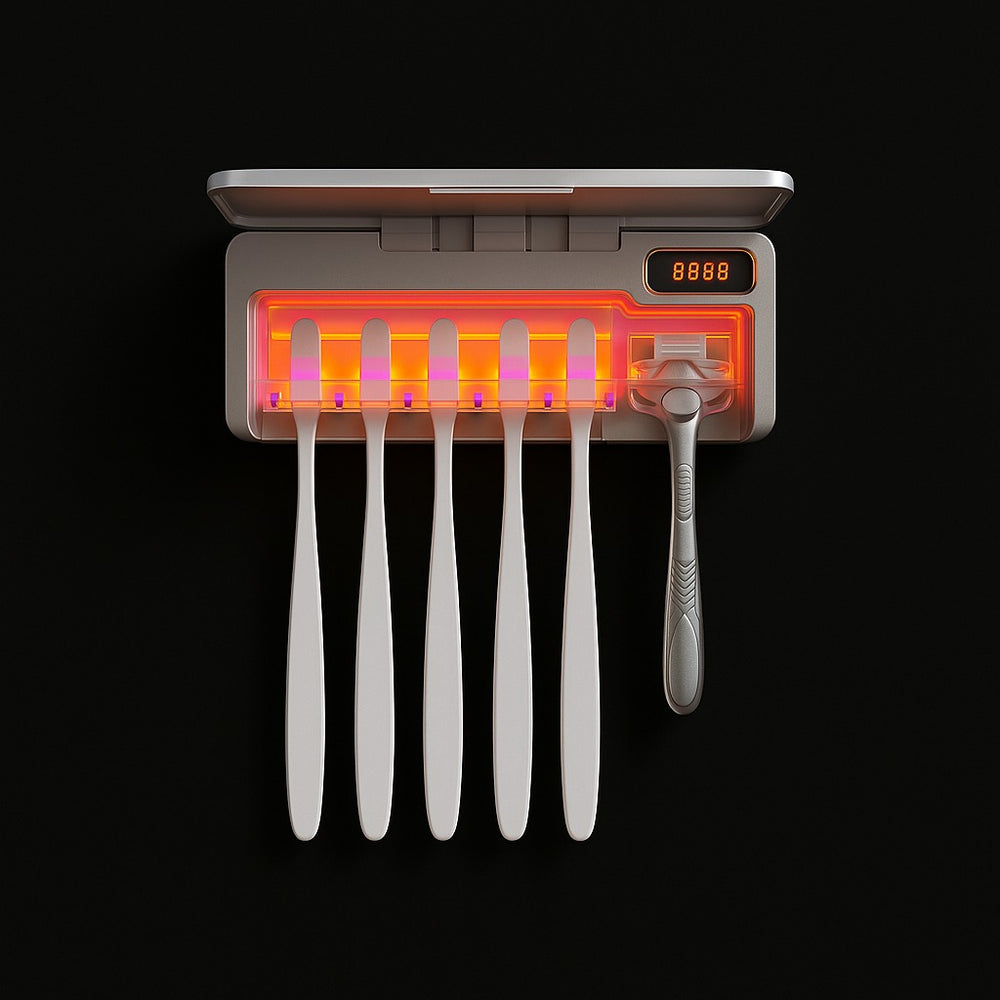 UV Toothbrush Sterliser | 50°C Toothrush Drying
