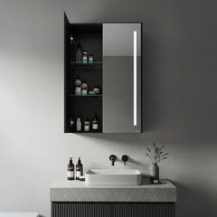 Double Door Cabinets | Matt Black Finish