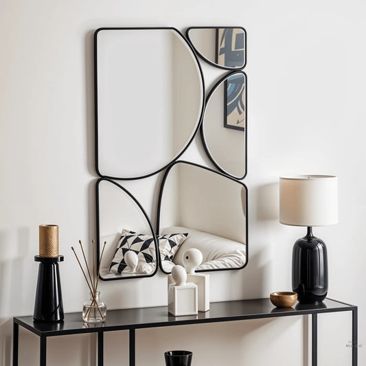 Metal Frame Mirror | Buy Online India - Glazonoid