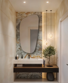 Egyptian Curve Mirror