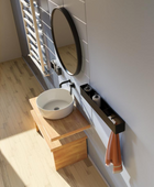 Trace | Horizontal Bathroom Organiser | Waterproof | Aircraft Grade Stainless Steel