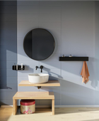 Trace | Horizontal Bathroom Organiser | Waterproof | Aircraft Grade Stainless Steel