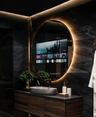 Smart WebOS & Android-Powered Mirror | Bluetooth & WiFi | Voice Control | Luxury Bathroom & Vanity Mirror