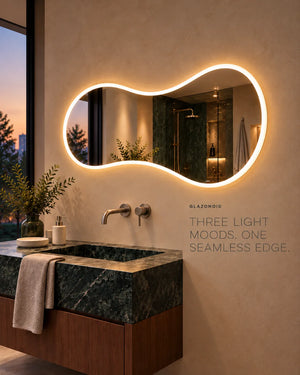 Tidal Bezel-less LED Mirror