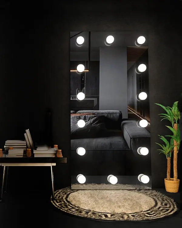 Vanity Mirror with Lights, Luxury Hollywood Mirror Includes Bluetooth