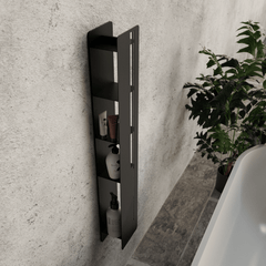 Kobalt | Vertical Bathroom Organiser | Waterproof | Aircraft Grade Stainless Steel