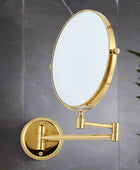 Round Shaving Mirror | 3X Magnification | Shatterproof Glass | Adjustable arm