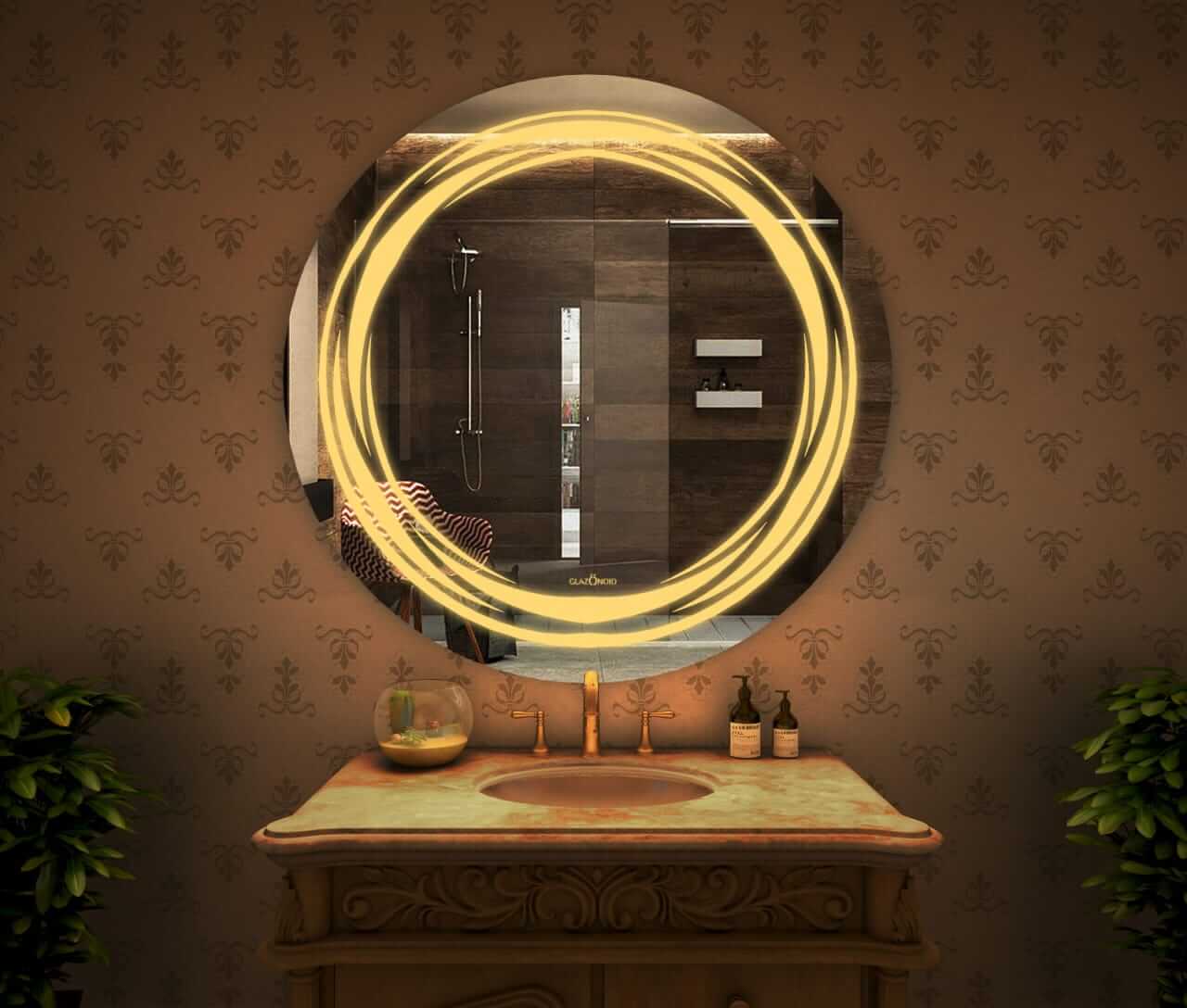 Absolute Round Design | 5-Year Warranty, Premium Quality, Customizable LED Lighting | Glazonoid