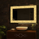 Braid LED Bathroom Mirror