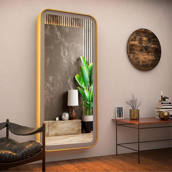 Charisma rectangular wall mirror for bedroom