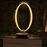 Oval LED Bathroom Mirror | Fairy Tale Design