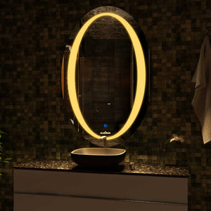 Oval LED Bathroom Mirror | Fairy Tale Design