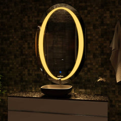 Oval LED Bathroom Mirror | Fairy Tale Design