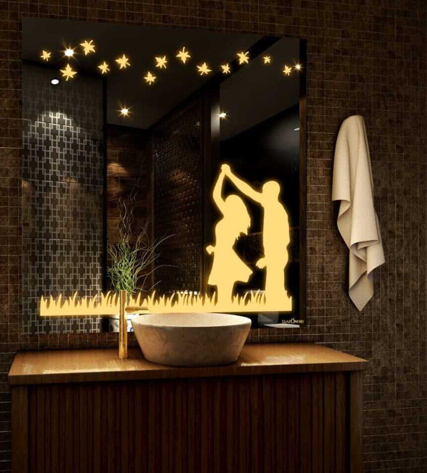 La-eros the most selling led wall mirror