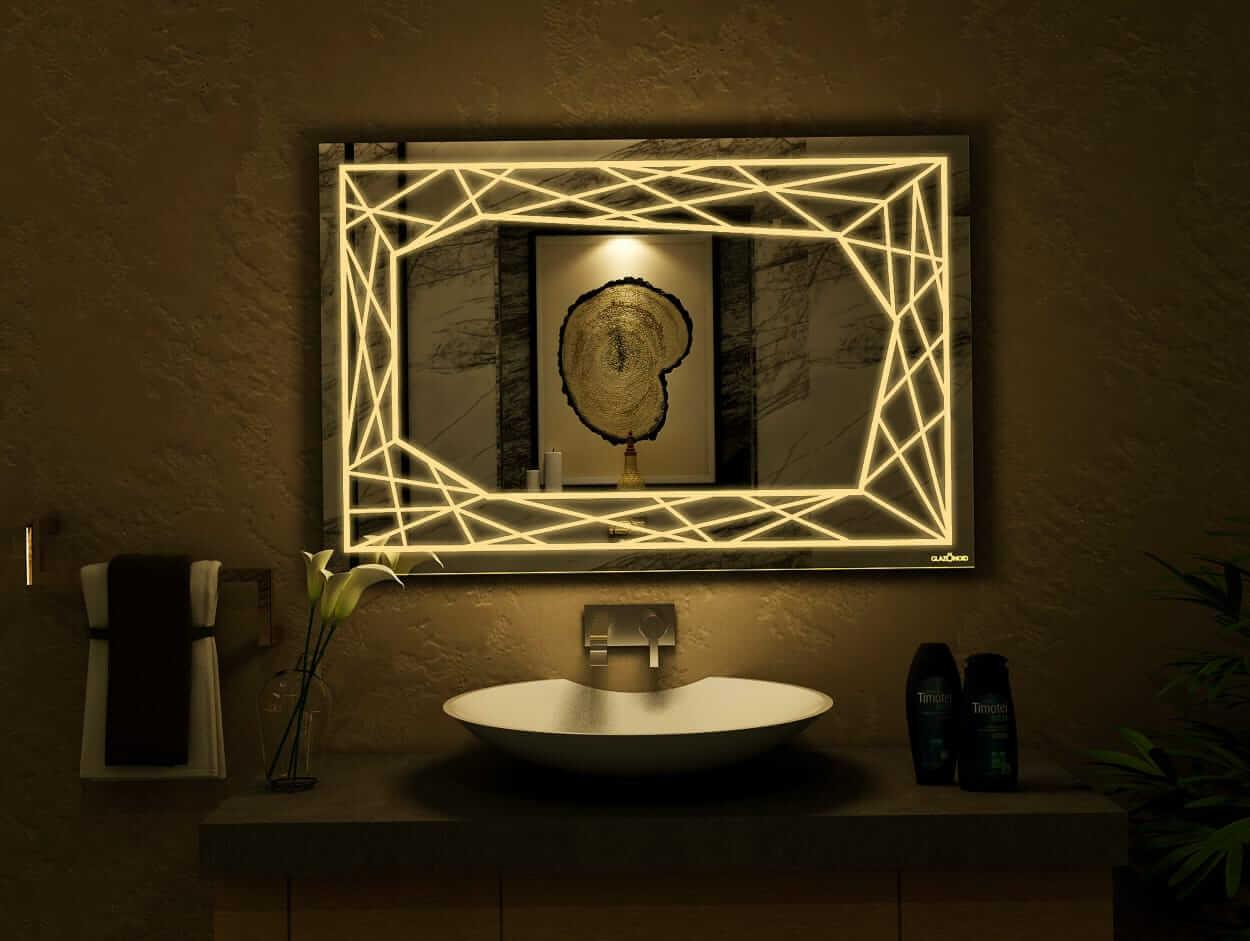 Linesky the perfect led mirrror for your washroom