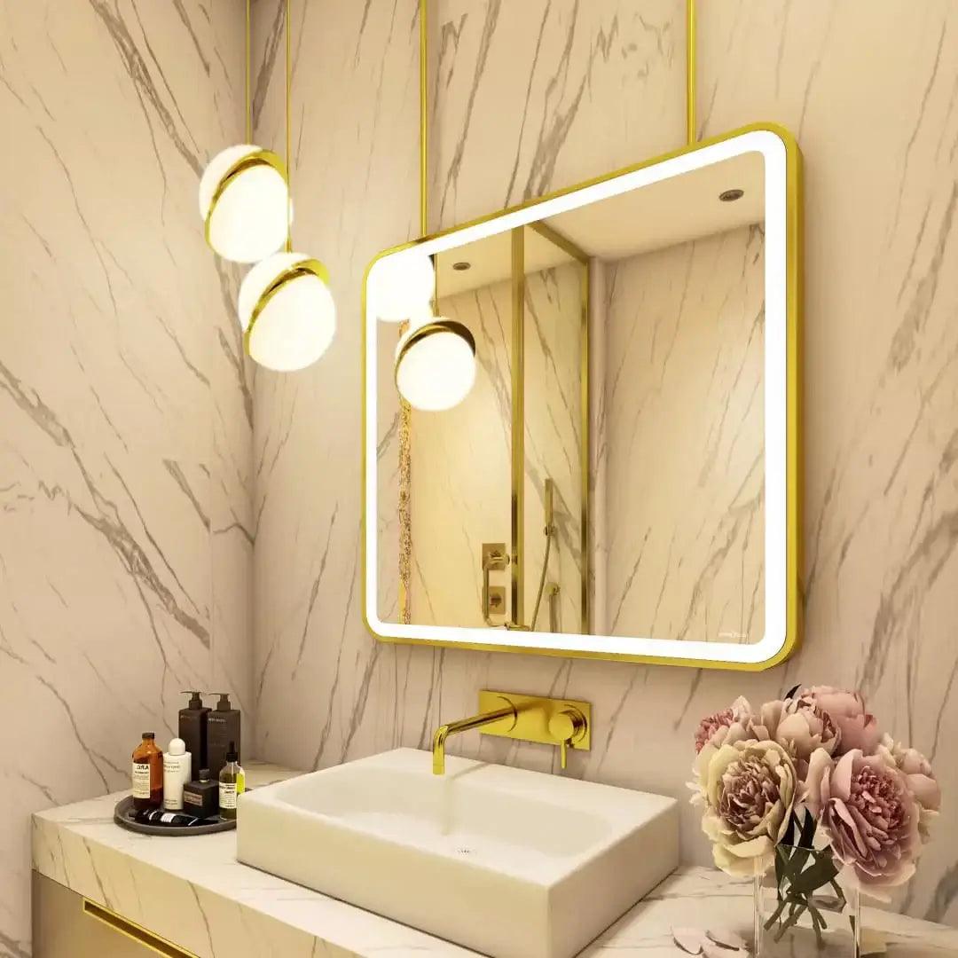 Fancy Mirror For Wall With Lights