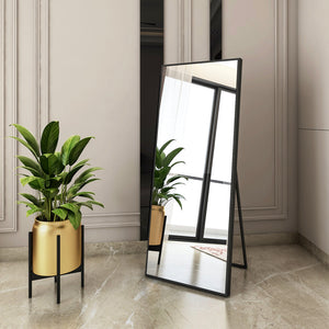 Full Length Standing Mirror | Stainless Steel Frame