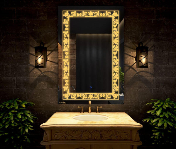 Verdant Rectangular Led Wall Mirror