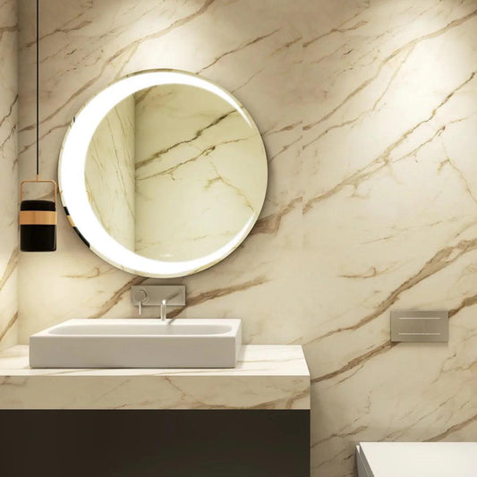 Lunar - round shape mirror for bathroom